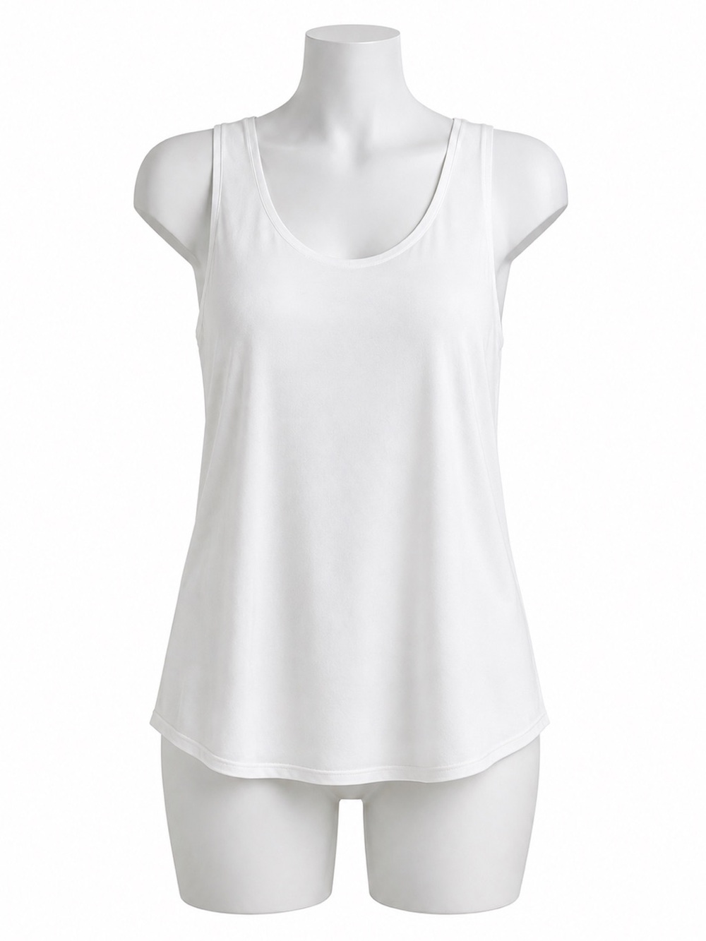 APPARENZA Dressy tank top size XL. Off-white (winter white) Light weight, soft.